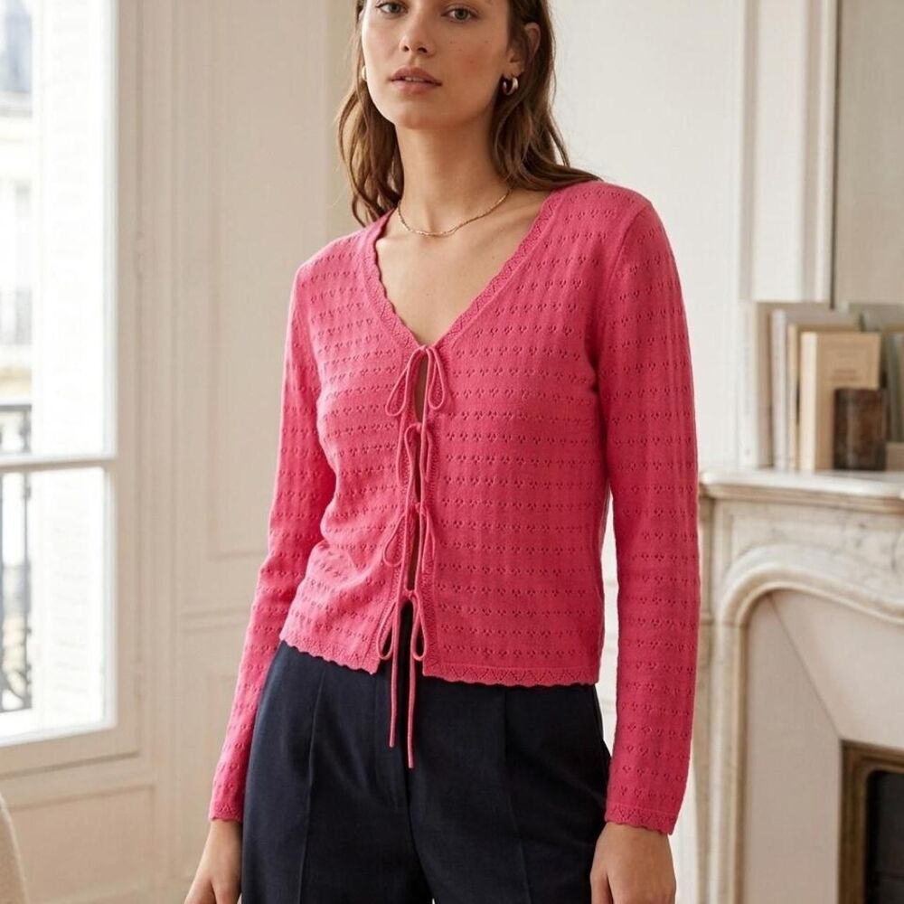 Unbranded Women's Pink Cardigan